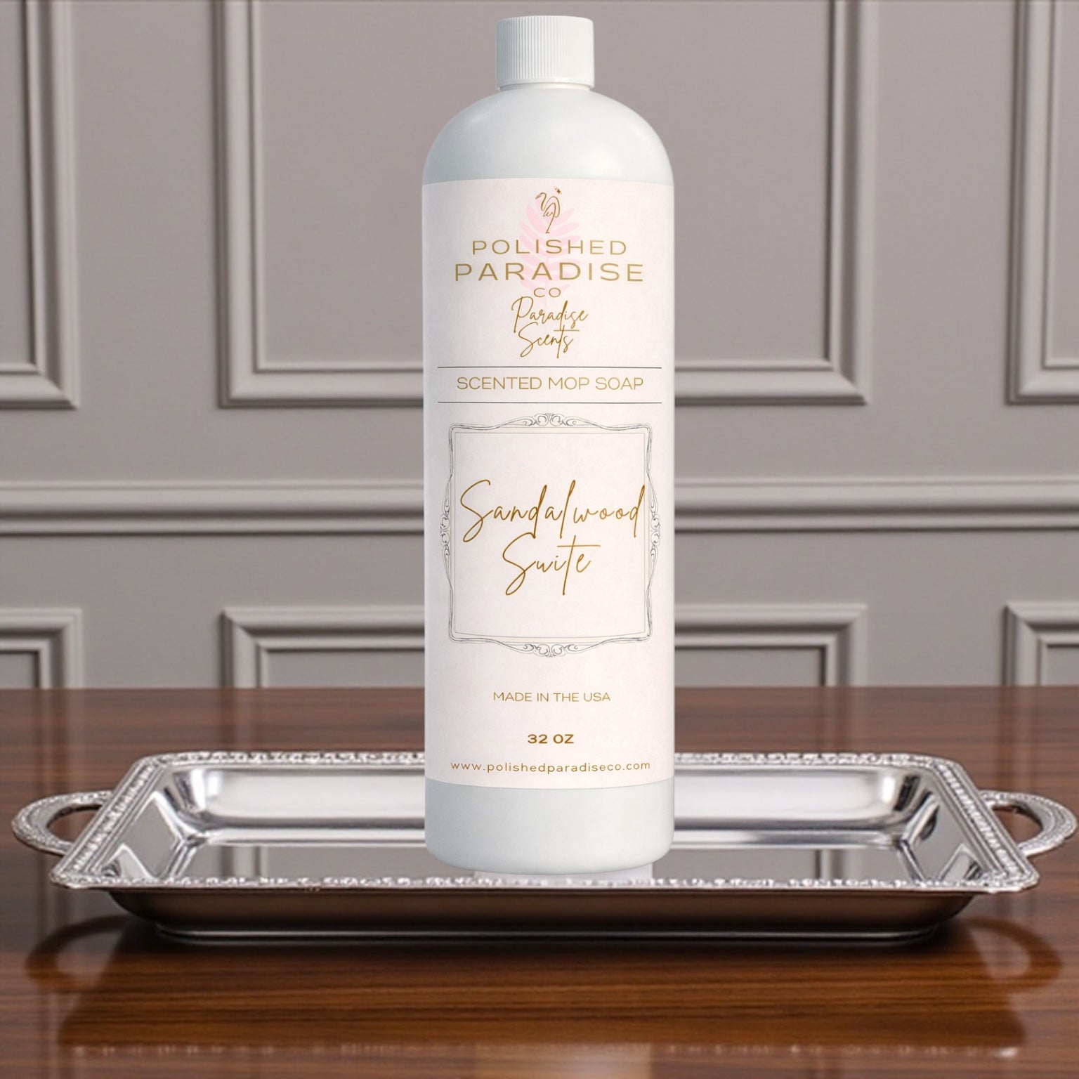 Sandalwood Suite Luxury Cleaning Collection | Polished Paradise Co