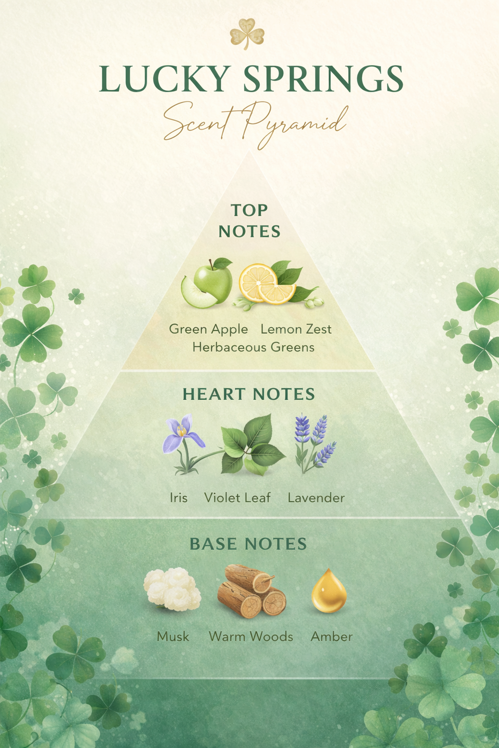 Lucky Springs Scented Mop Soap, St. Patrick's Day Holiday Floor Cleaner, Made in USA, 32 Oz