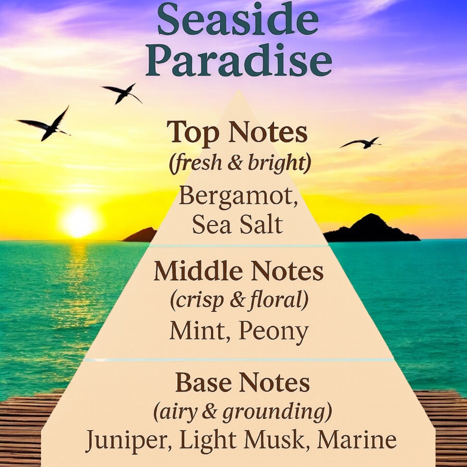 Polished Paradise Co Paradise Scents Room Spray, Tropical Luxury Home Fragrance Mist, Air Freshener, 8 oz