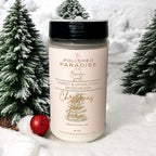Polished Paradise Co Paradise Scents Carpet and Upholstery Deodorizer, Christmas Holiday Scent Powder for Rugs and Textiles, 16 Oz