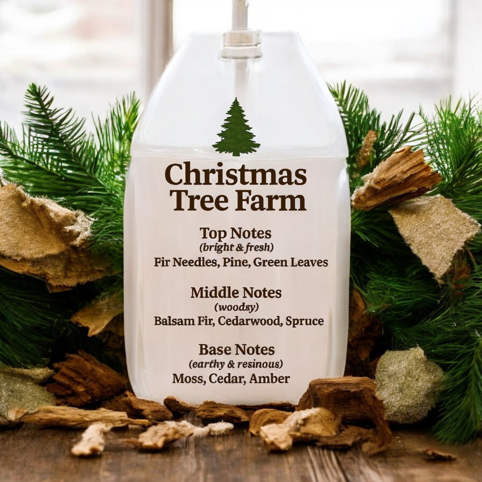 Polished Paradise Co Paradise Scents Christmas Scented Multi Purpose Spray Holiday Home Fragrance Hard Surface Cleaner 32 OZ