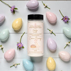 CinnaBunny Cinnamon Buns Scented Carpet and Upholstery Deodorizer, Easter Holiday Scent Powder for Rugs and Textiles, 16 Oz