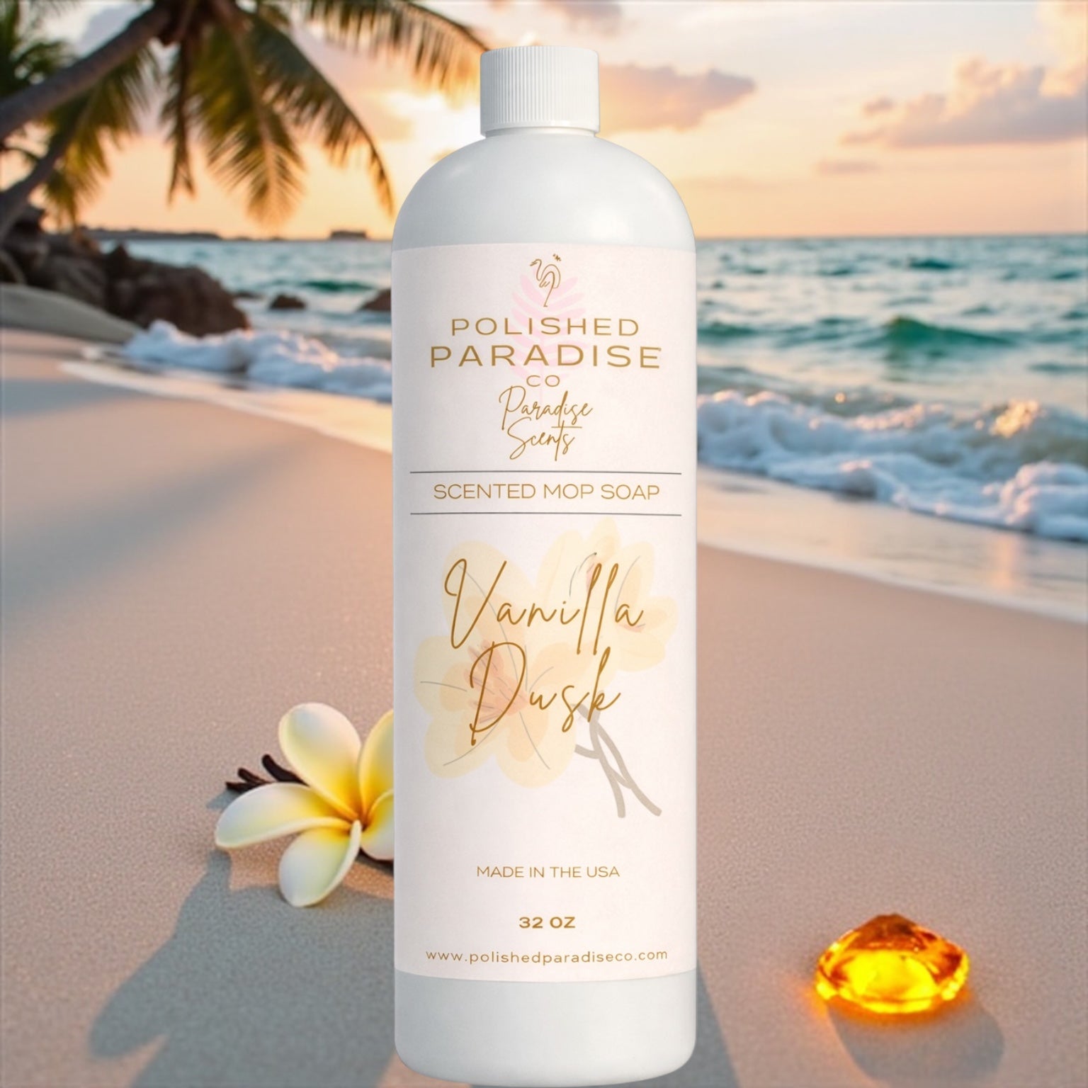 Vanilla Dusk Luxury Scented Mop Soap Home Fragrance Floor Cleaner 32 OZ