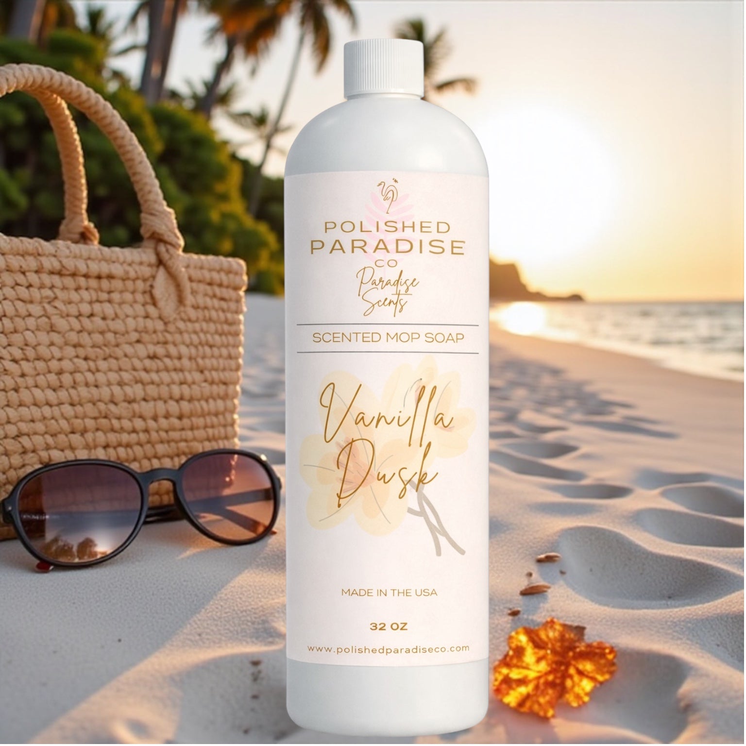 Vanilla Dusk Luxury Scented Mop Soap Home Fragrance Floor Cleaner 32 OZ