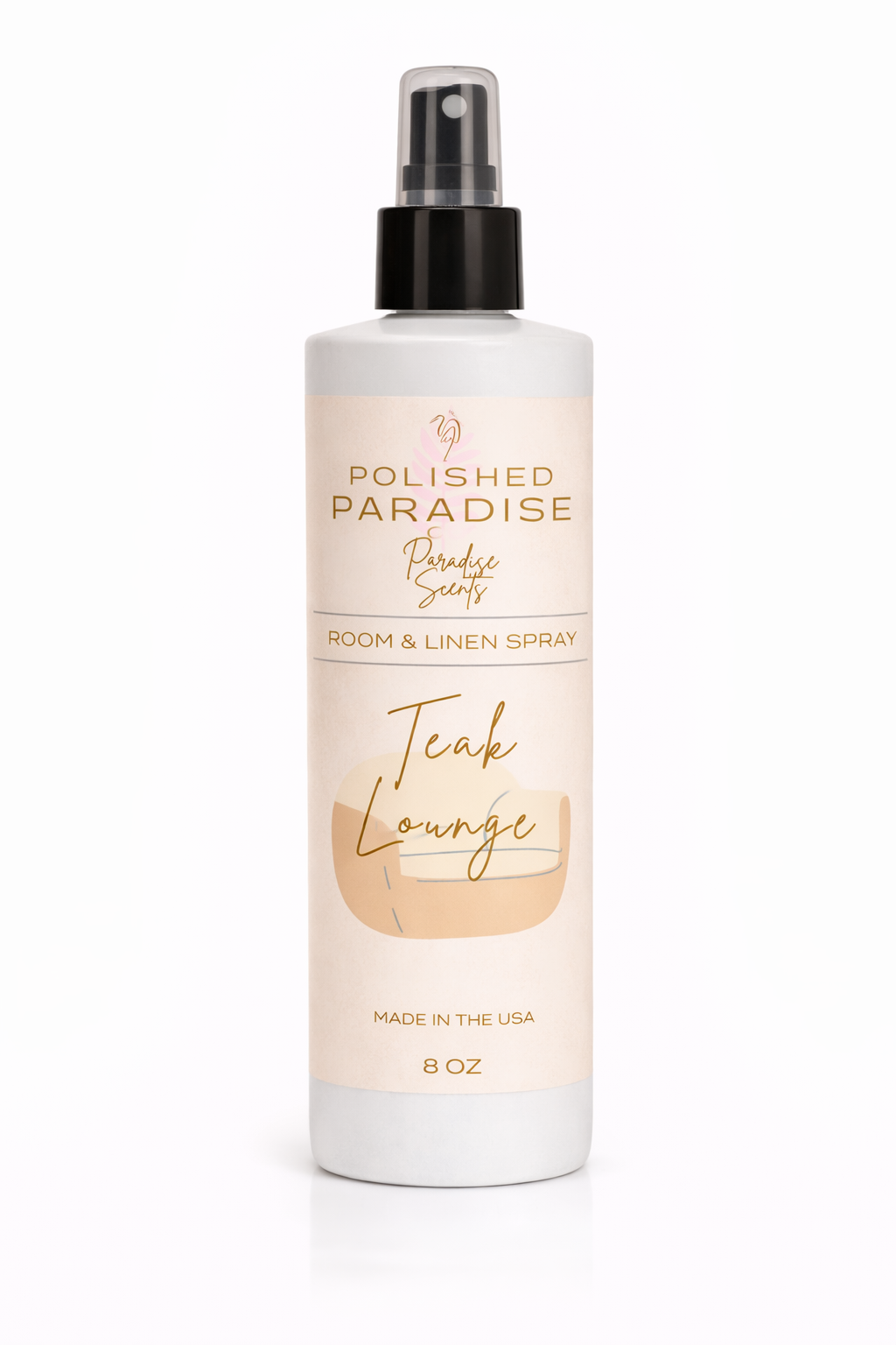 Teak Lounge Room Spray, Resort Collection Luxury Home Fragrance Mist, Air Freshener, 8 oz