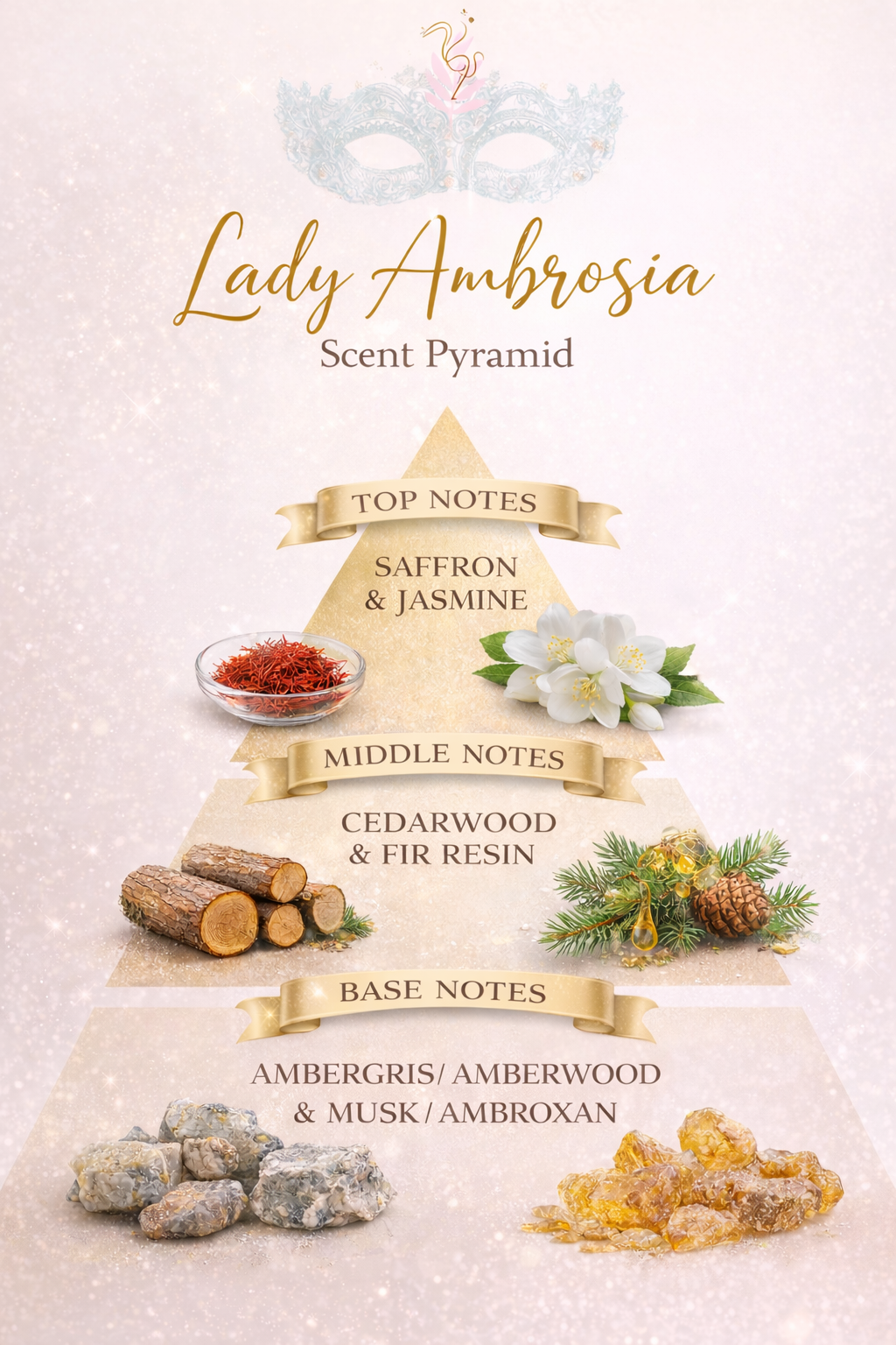 Polished Paradise Co Paradise Scents Regency Lady Ambrosia Elegant Floral Multi Purpose Spray Holiday Home Fragrance Hard Surface Cleaner 32 OZ