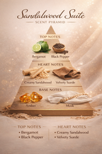 Sandalwood Suite Luxury Resort Inspired Scented Mop Soap Home Fragrance Floor Cleaner 32 OZ