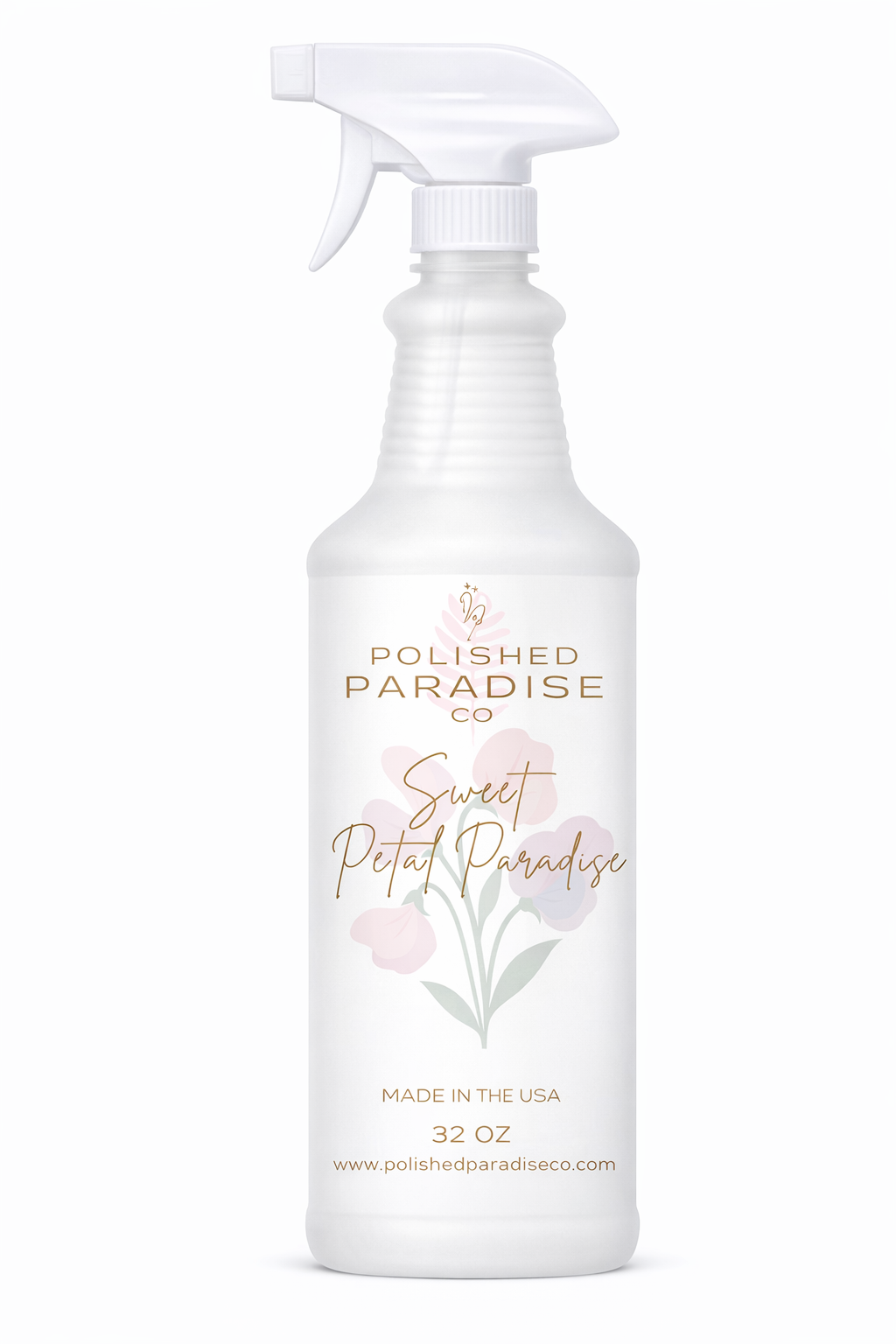 Sweet Petal Paradise Multi-Purpose Cleaner – Sweet Pea Luxury Scented Surface Cleaner | 32 oz